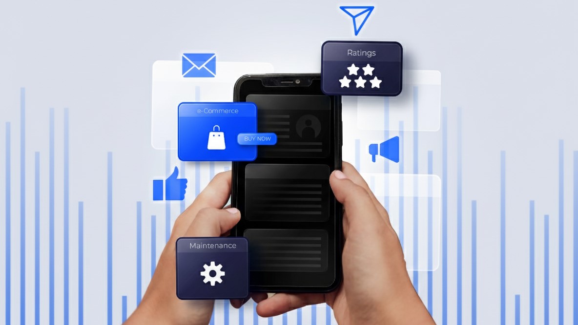 AI Mobile Development Mockup